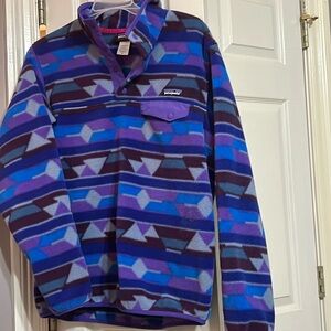 Patagonia size medium Synchilla quarter snap pullover